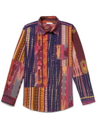 ENGINEERED GARMENTS - Patchwork Ikat Printed Cotton Shirt - Multi - M