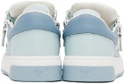 Giuseppe Zanotti White & Blue Gz94 Sneakers