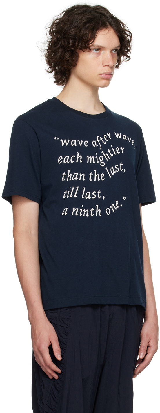 S.S.Daley Navy Printed T-Shirt