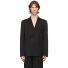 Enfants Riches Deprimes Black Wool Shawl Collar Blazer