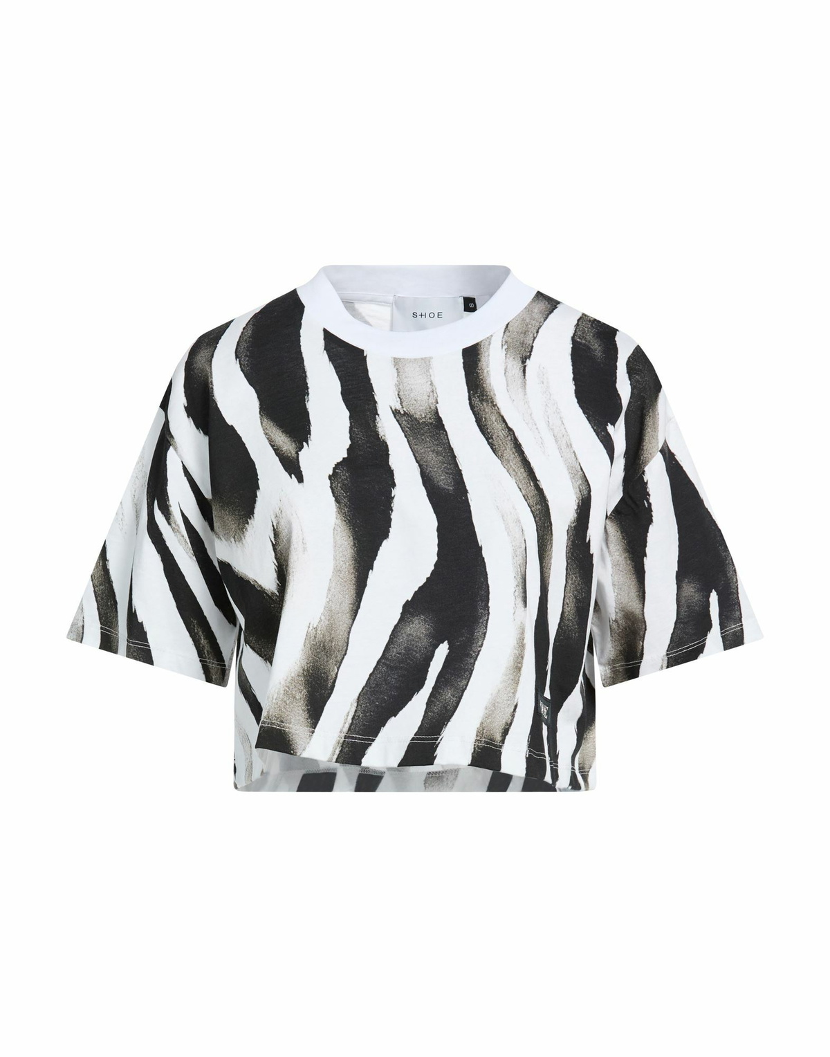 Shoe Womens T-shirt in White