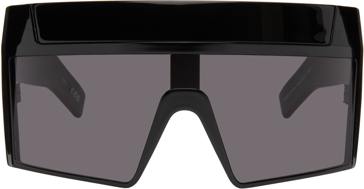 Rick Owens Black SUICIDE Edition Rev Sunglasses