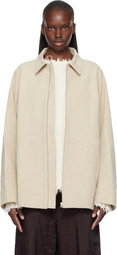 Lauren Manoogian Beige Canvas Work Jacket