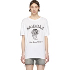 Nahmias White Shoot Hoops T-Shirt