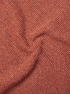 The Elder Statesman - Cashmere and Cotton-Blend Polo Shirt - Brown