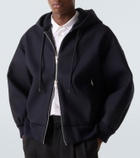 Simone Rocha Embellished wool-blend hoodie