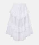 Chloé Cotton midi skirt