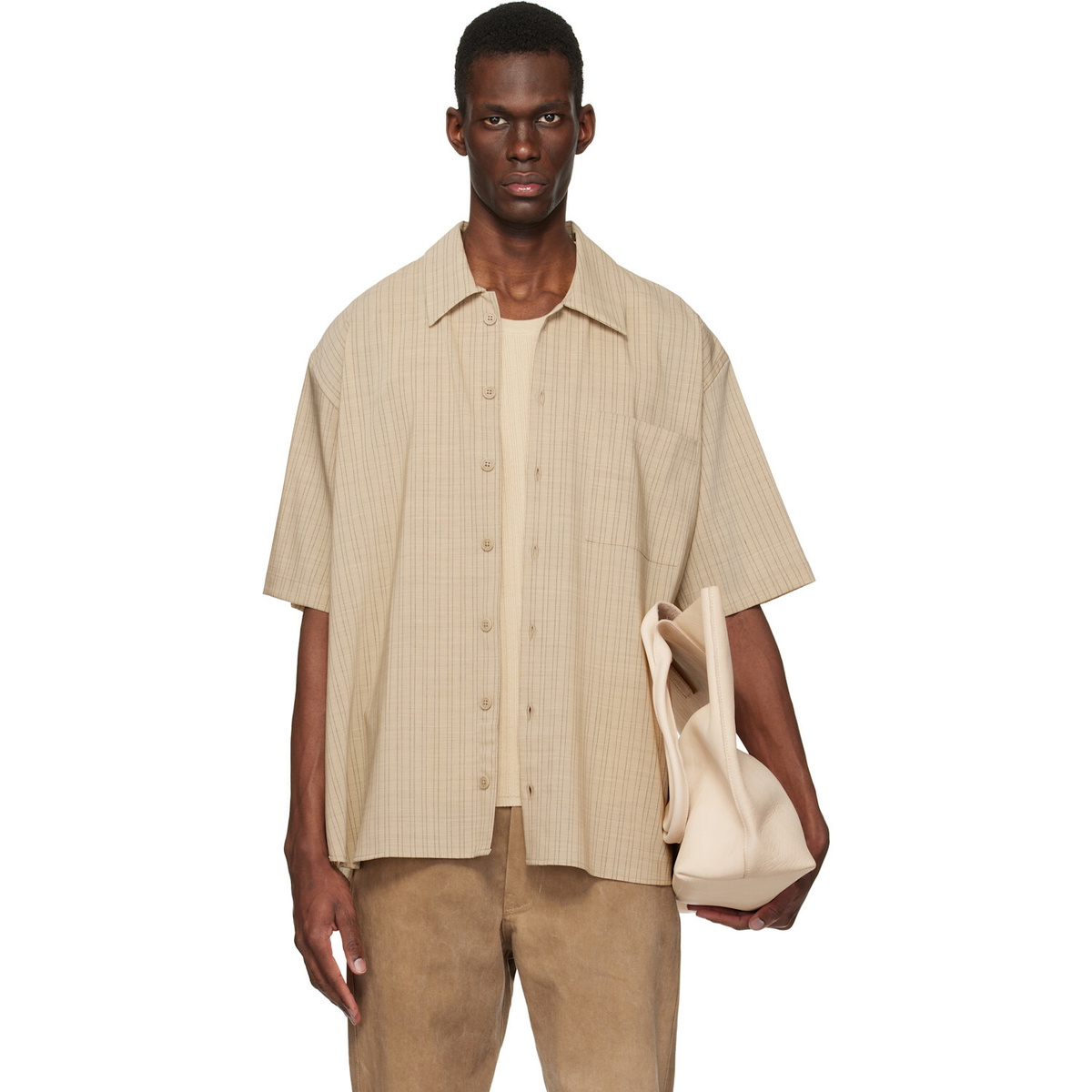 colbo Beige Easy Shirt