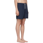 Solid and Striped Navy Classic Swim Shorts