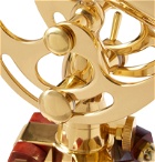 Celestron - Ambassador Executive 50mm Brass and Beech Wood Telescope - Gold