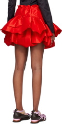 Kika Vargas Red Maye Miniskirt