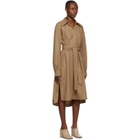 Rika Studios Khaki Fonda Trench Dress