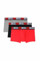 Diesel Three-pack of all-over logo waist boxers - Trunks Mens in Multicolor