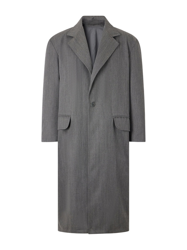 Photo: Stòffa - Wool-Twill Coat - Gray