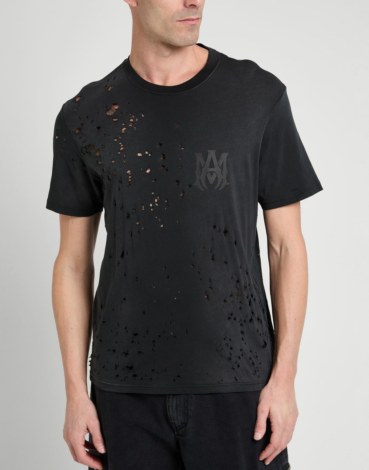 Amiri Mens T-shirt in Black