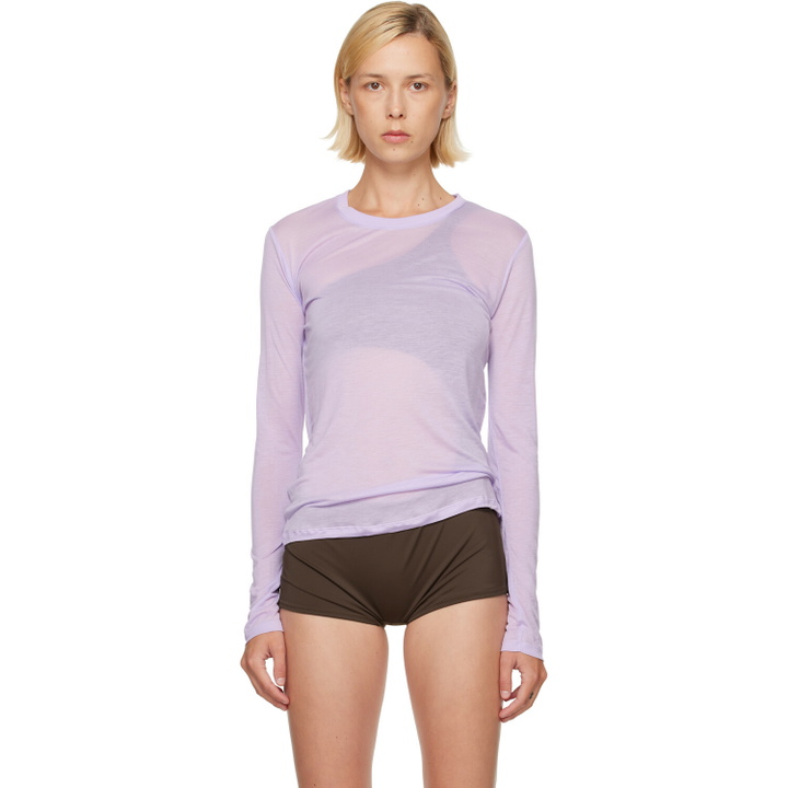 Photo: Baserange Purple Long Sleeve T-shirt