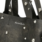 Acne Studios Women's Musubi Large Tote Bag in Dark Brown 
