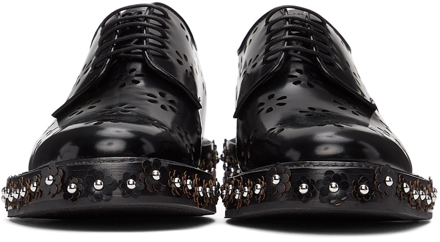 Noir Kei Ninomiya Black Church's Edition Laser-Cut Derbys
