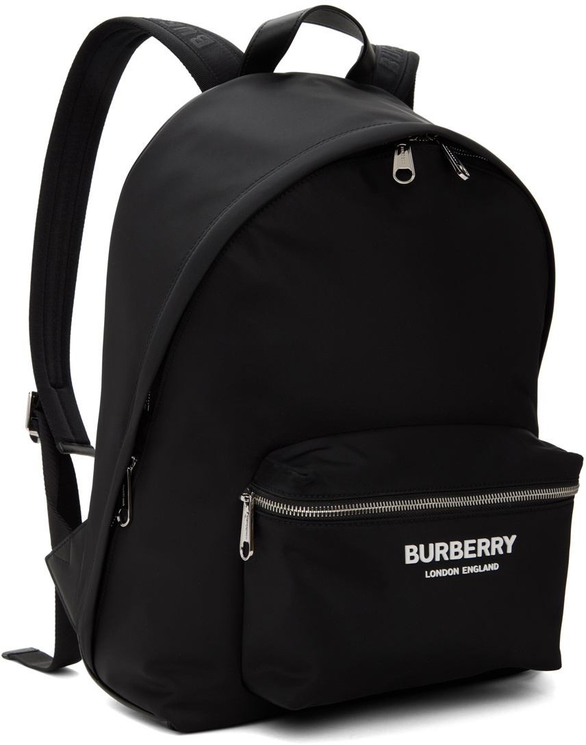 Burberry Black Nylon Backpack