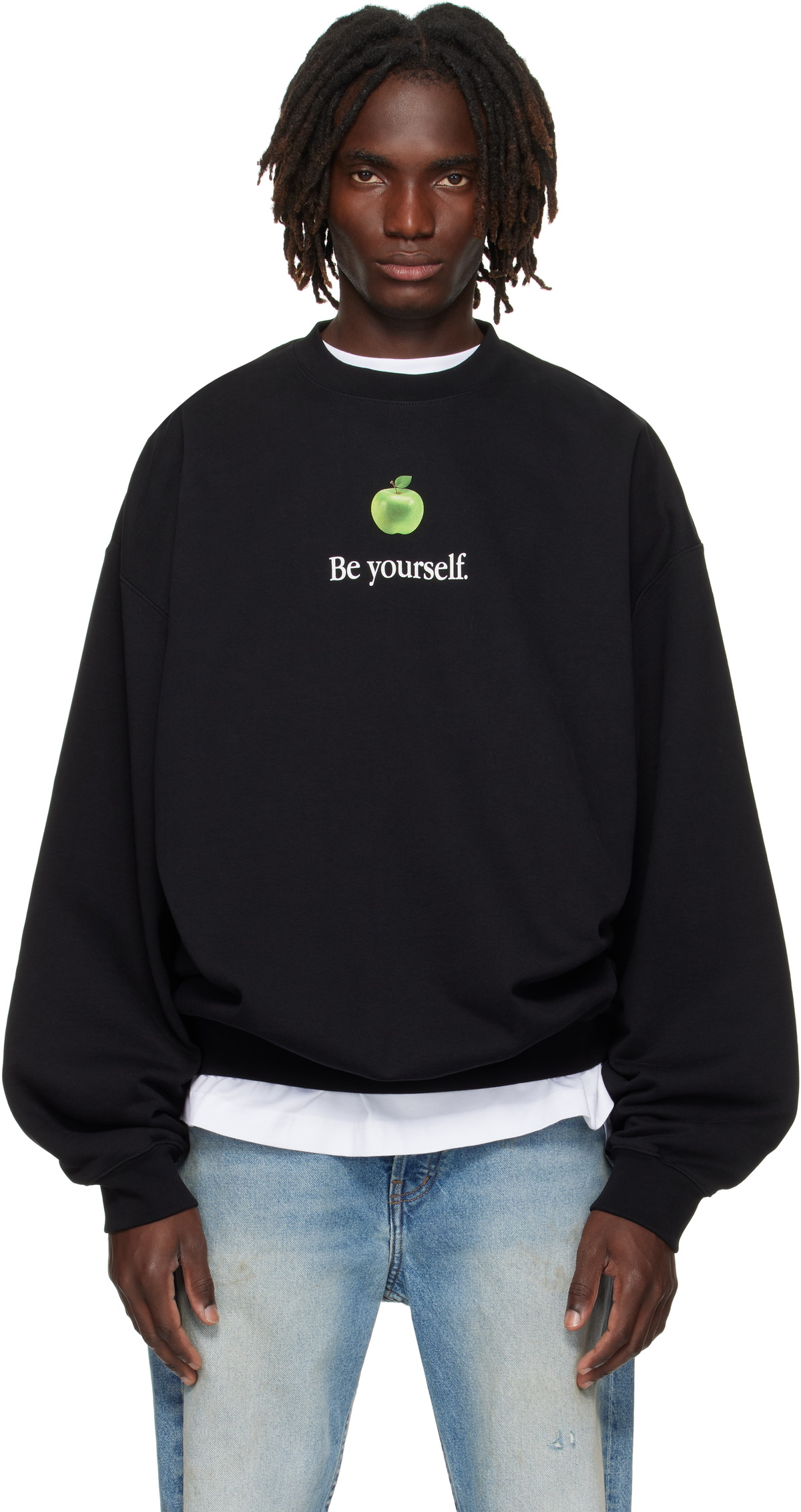 トップス VETEMENTS 23SS Not Doing Crewneck Sweat VETEMENTS 'i'm Not Doing Shit Today' Sweatshirt | italist