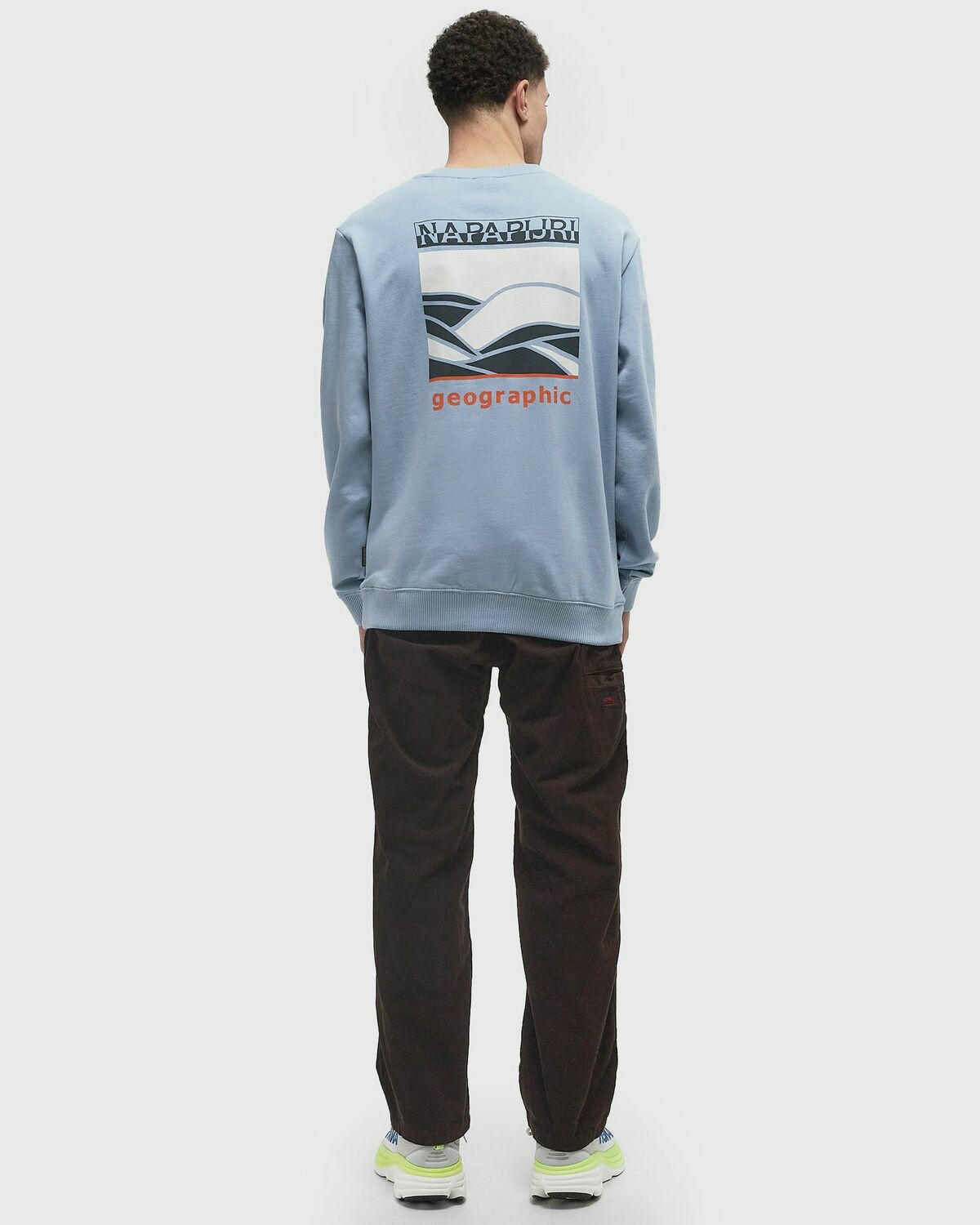 Napapijri B-SOVANA C SWEAT Grey Mens Sweatshirt