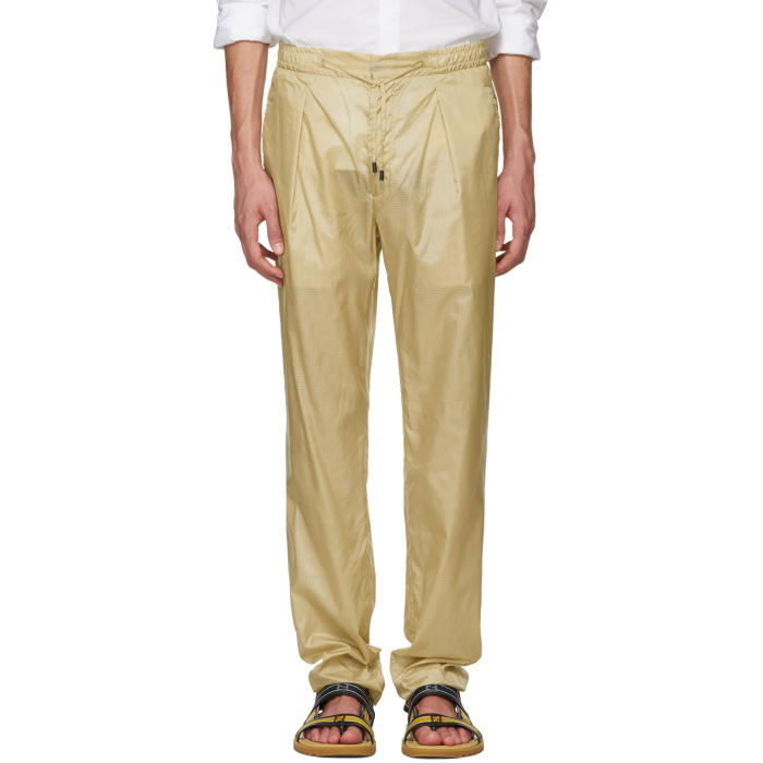 Photo: Fendi Khaki Ripstop Trousers 