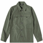 A.P.C. Men's Robin Military Chore Jacket in Military Khaki