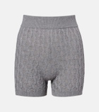 Dries Van Noten Knitted wool shorts