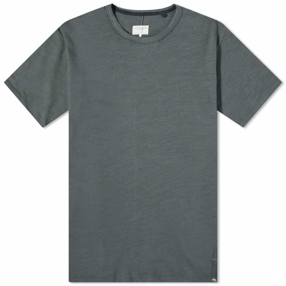 Rag & Bone Men's Flame T-Shirt in Shadow Green Rag and Bone