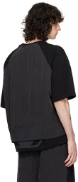 Emporio Armani Black Patch Sweatshirt