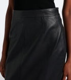 Altuzarra Hank leather pencil skirt