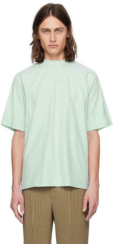 Photo: HOMME PLISSÉ ISSEY MIYAKE Green Release-T 2 T-Shirt