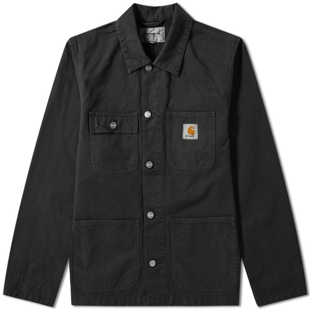 Carhartt michigan hotsell chore coat black