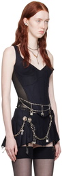 Dilara Findikoglu Navy Bad Reputation Corset