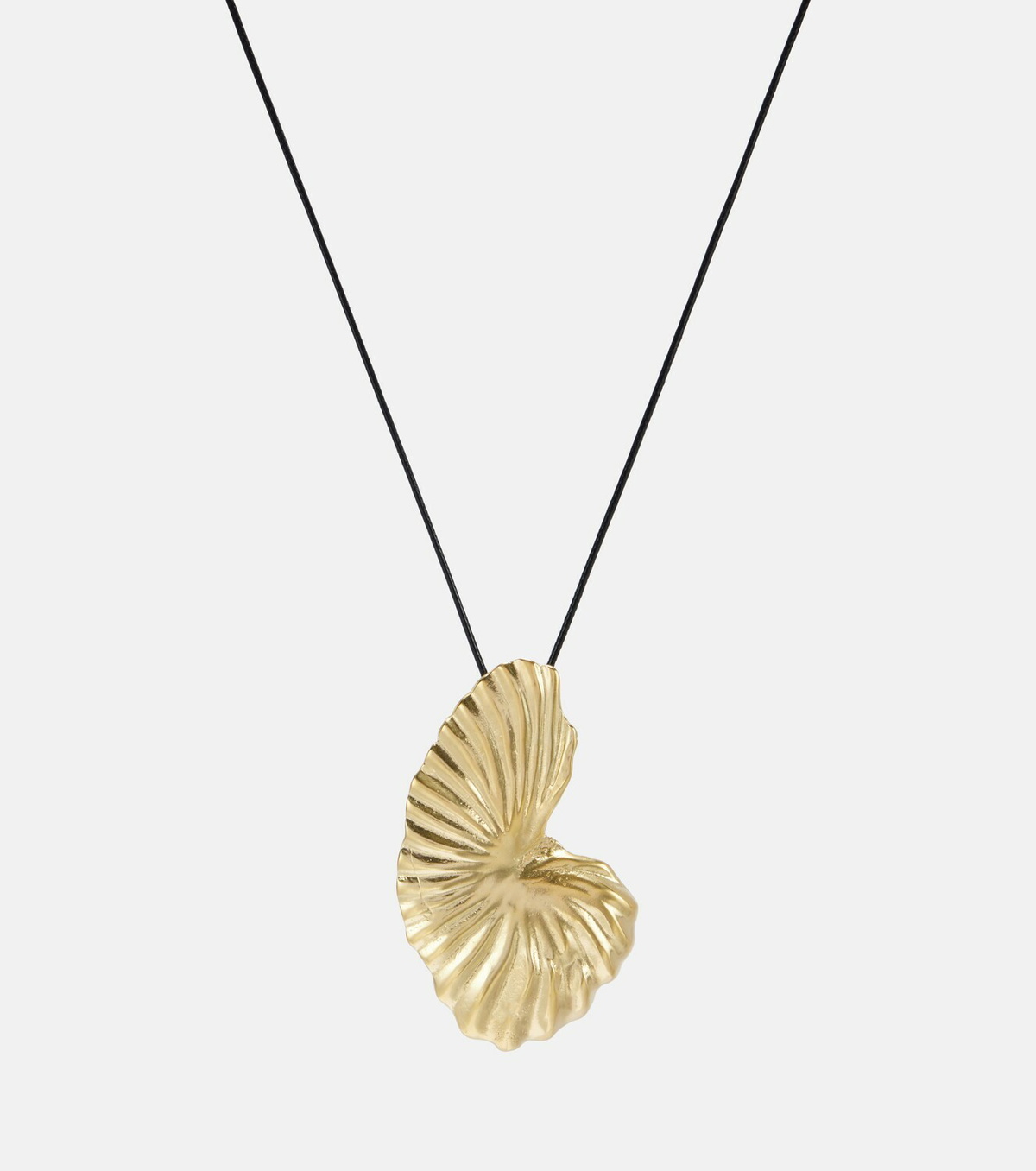 Ysso Birth of Venus 24kt gold-plated pendant necklace