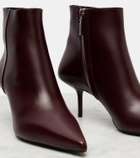Max Mara Lightbootie 65 leather ankle boots