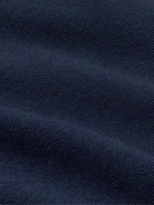 Loro Piana - Cashmere and Silk-Blend Polo Shirt - Blue