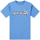 Fucking Awesome Men's Muerte T-Shirt in Flo Blue