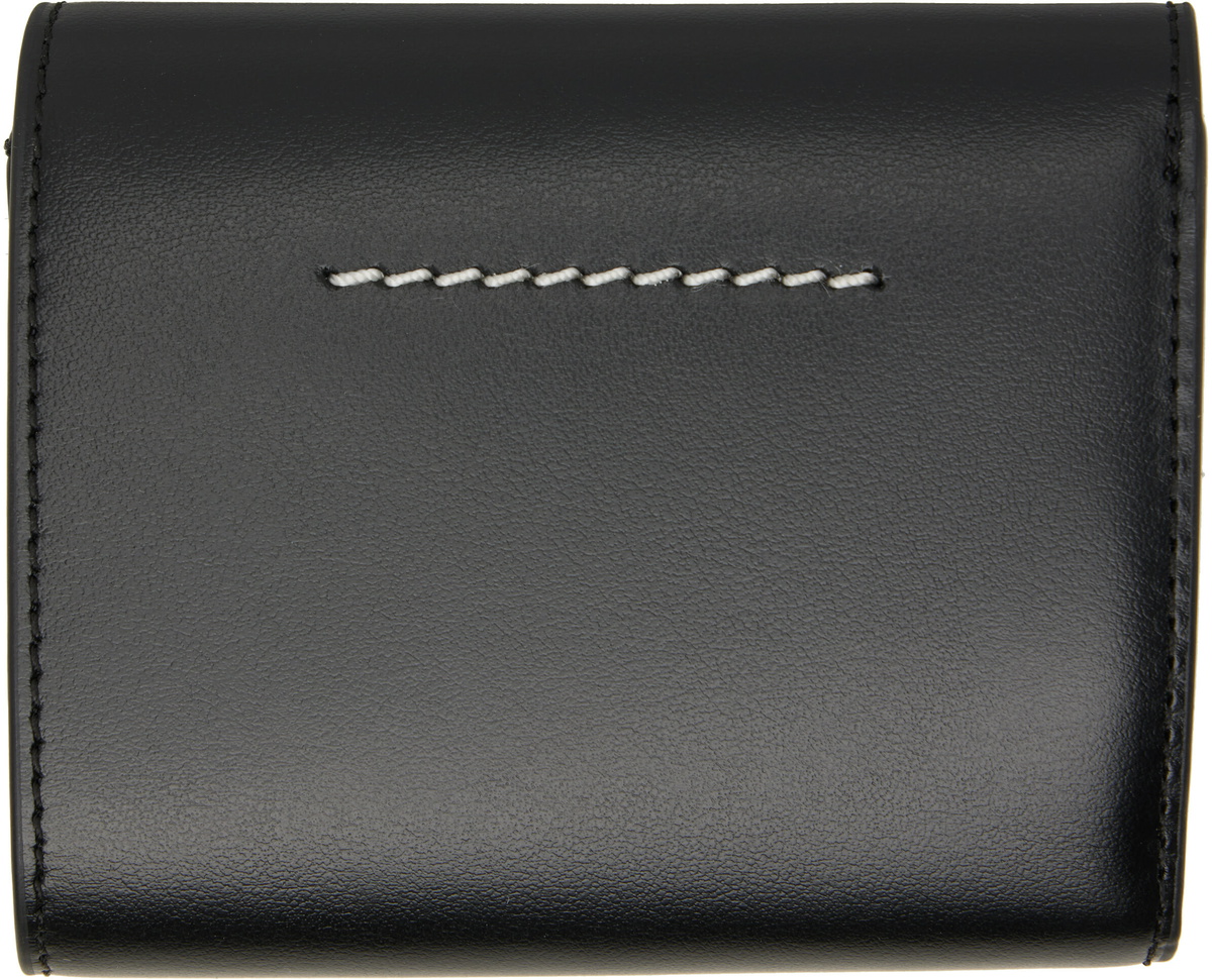 MM6 Maison Margiela Black Numeric Wallet