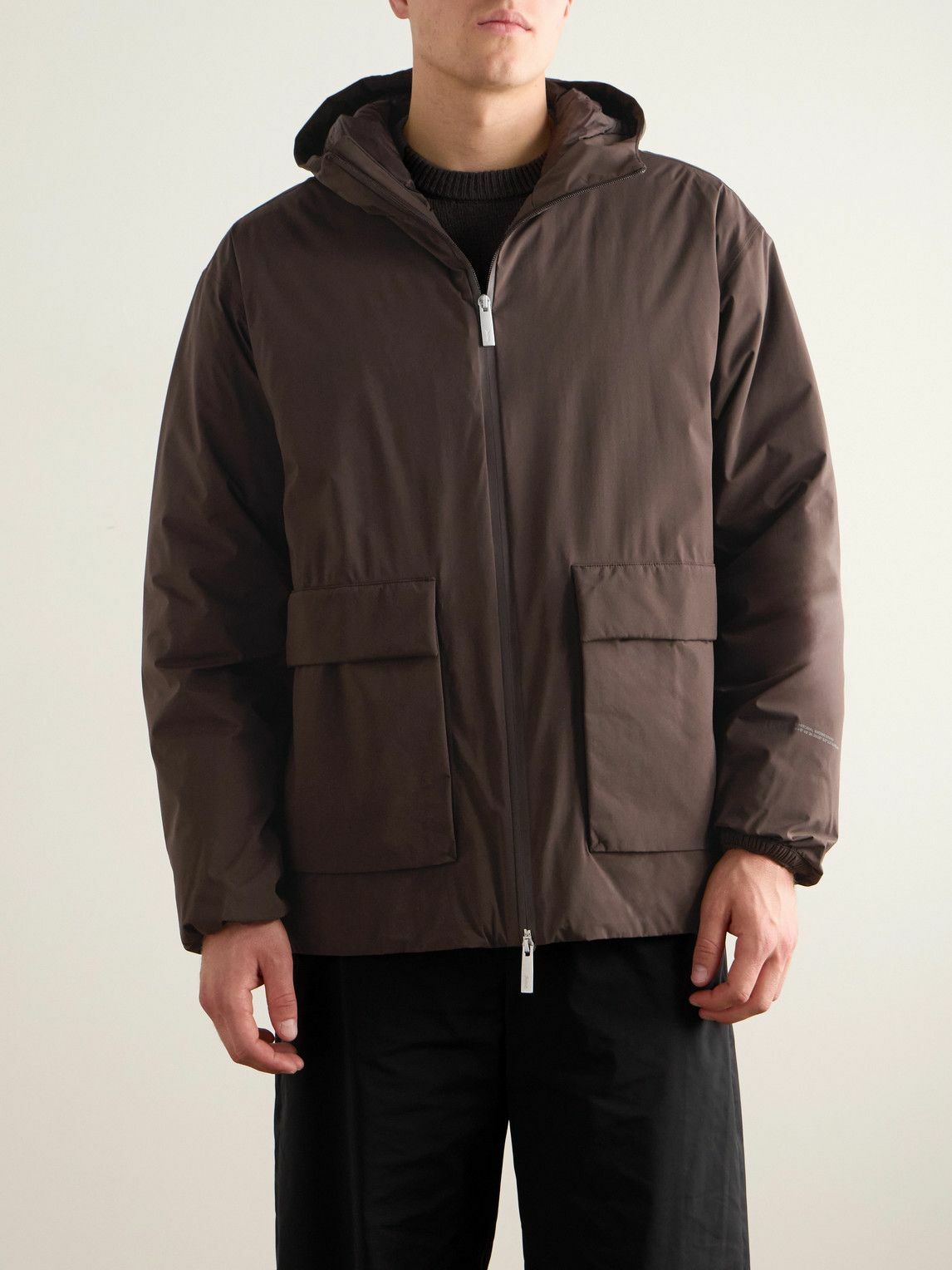 Laminar - Shell Hooded Parka - Brown