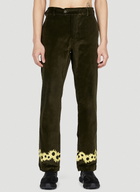 Saintwoods Flower Trim Pants