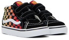 Vans Baby Black Sk8 Mid Reissue V Sneakers