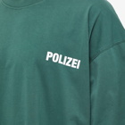 Vetements Men's Polizei T-Shirt in Police Green