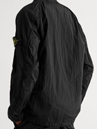 Stone Island - Packable Logo-Appliquéd ECONYL Overshirt - Black