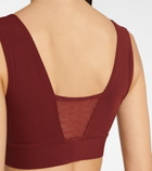 Eres - Victory lace-trimmed sports bra