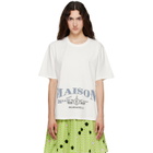 MM6 Maison Margiela Off-White Printed T-shirt