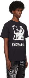 KidSuper Black Printed T-shirt