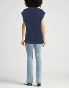 Victoria Beckham Womens Turtleneck in Navy