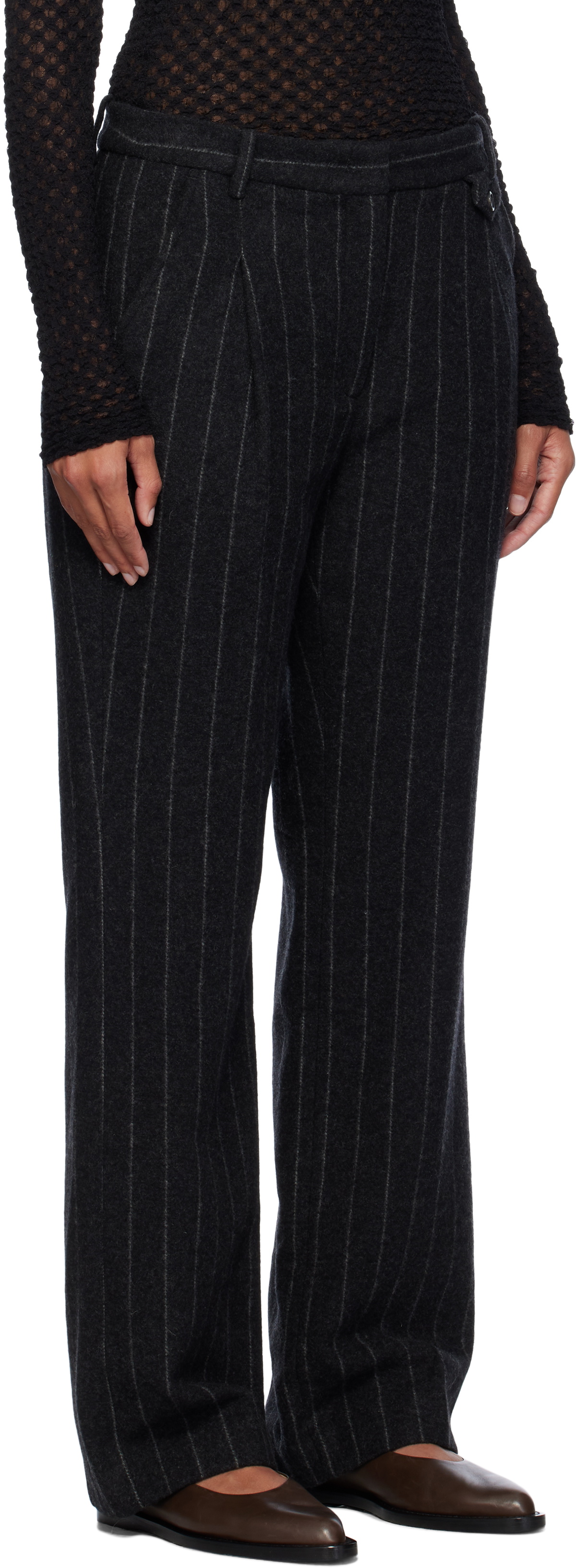 The Garment Black Richard Trousers