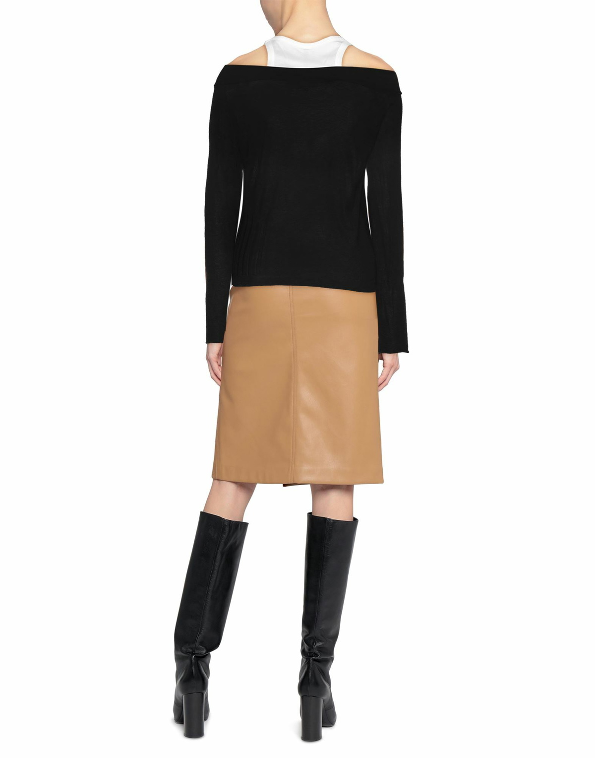 Manila Grace Womens Sweater in Black